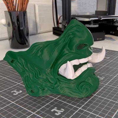 Mặt Nạ Oni (Mặt Nạ Samurai) #1