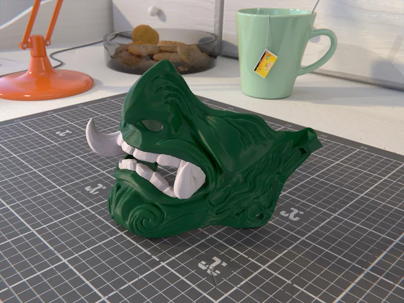 Mặt Nạ Oni (Mặt Nạ Samurai) #1 - Image 4