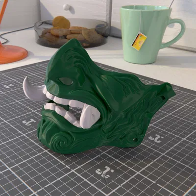 Mặt Nạ Oni (Mặt Nạ Samurai) #1