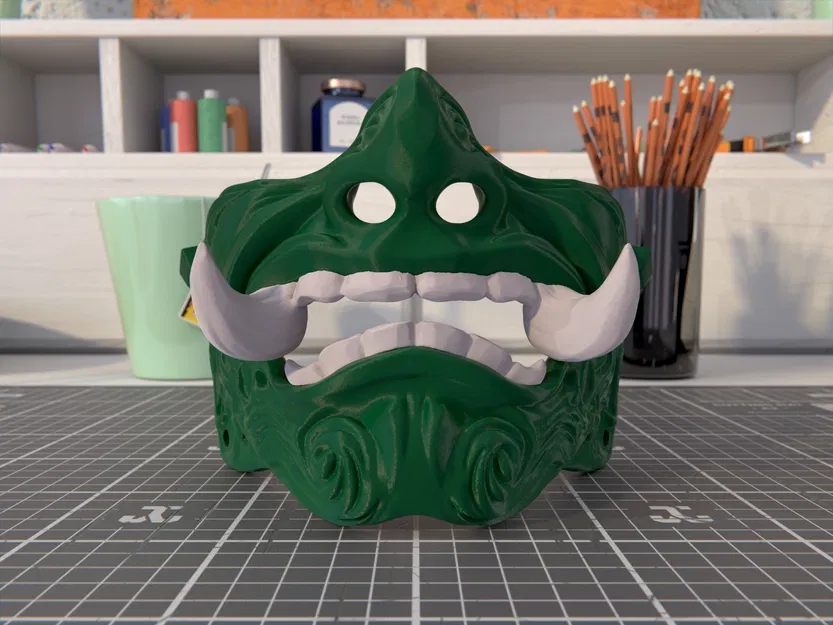 Mặt Nạ Oni (Mặt Nạ Samurai) #1 - Image 5