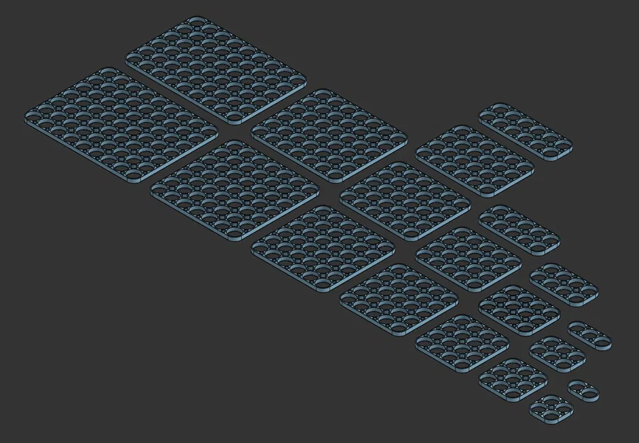 Khay Đựng Pin 18650 Cho Bộ Pin DIY – Có Chốt Chặn Pin và Phiên Bản Đầu Nối, Nhẹ, Dễ In - Image 7