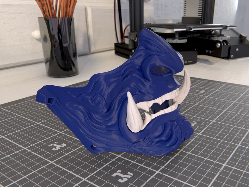 Mặt nạ Oni (Samurai) #2 - Image 3