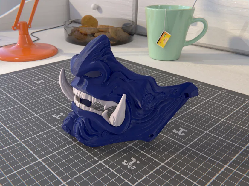 Mặt nạ Oni (Samurai) #2 - Image 4