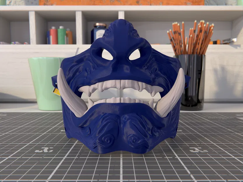 Mặt nạ Oni (Samurai) #2 - Image 5