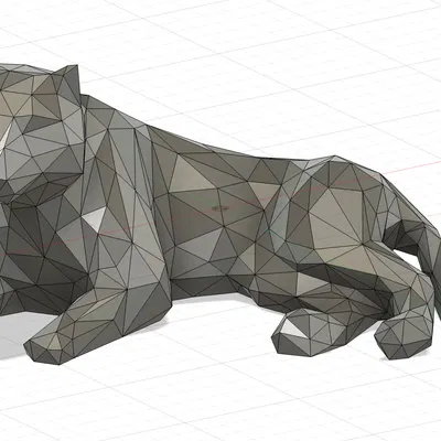 Hổ Low Poly