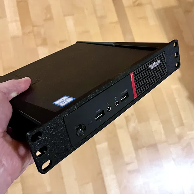 Giá đỡ Rack 10 inch cho Lenovo ThinkCentre M - Image 1
