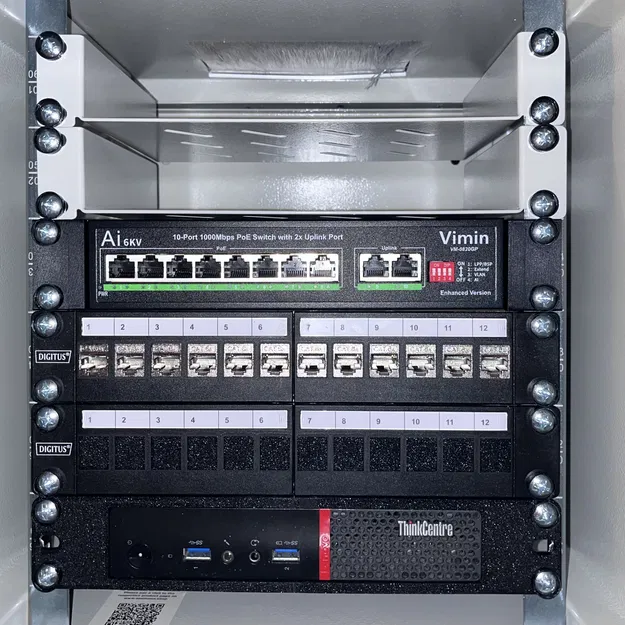 Giá đỡ Rack 10 inch cho Lenovo ThinkCentre M - Image 3