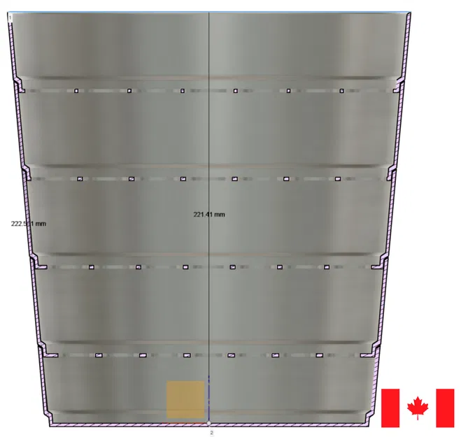 Máy Sắp Xếp Tiền Xu Xếp Chồng (Canada, Mỹ, Euro, Nhật, Anh, Kèm File Fusion 360) - Image 4