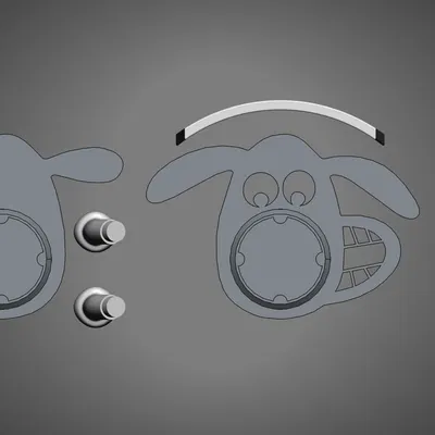 Giá đỡ cuộn giấy vệ sinh Shaun the Sheep