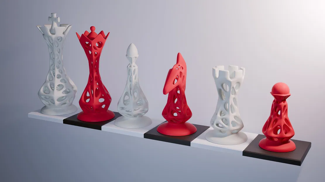 Bàn Cờ Vua Voronoi - Image 1