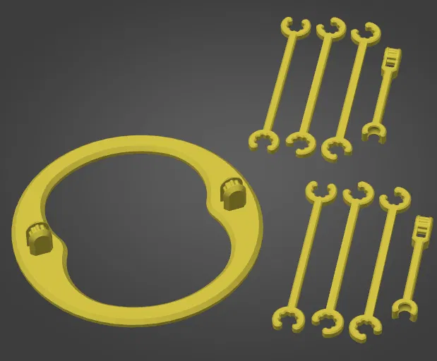 Đế Kép Khóa Kép Cho Dummy 13 - Image 5