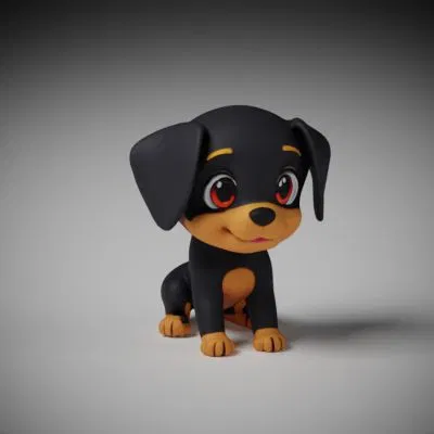 Mô hình Chó 3D - Image 1