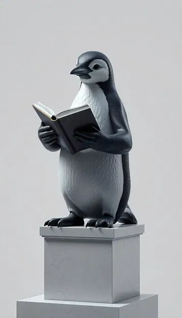 Chim Cánh Cụt Đọc Sách - Image 1