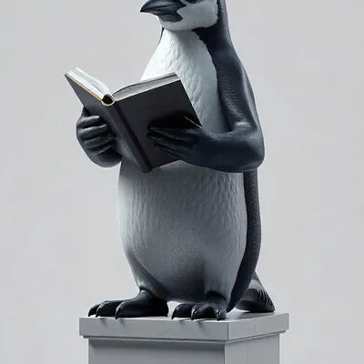 Chim Cánh Cụt Đọc Sách