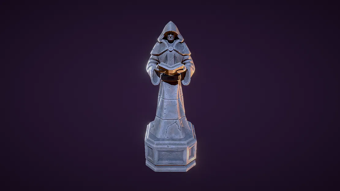 Tượng Phù Thủy Fantasy - Image 1