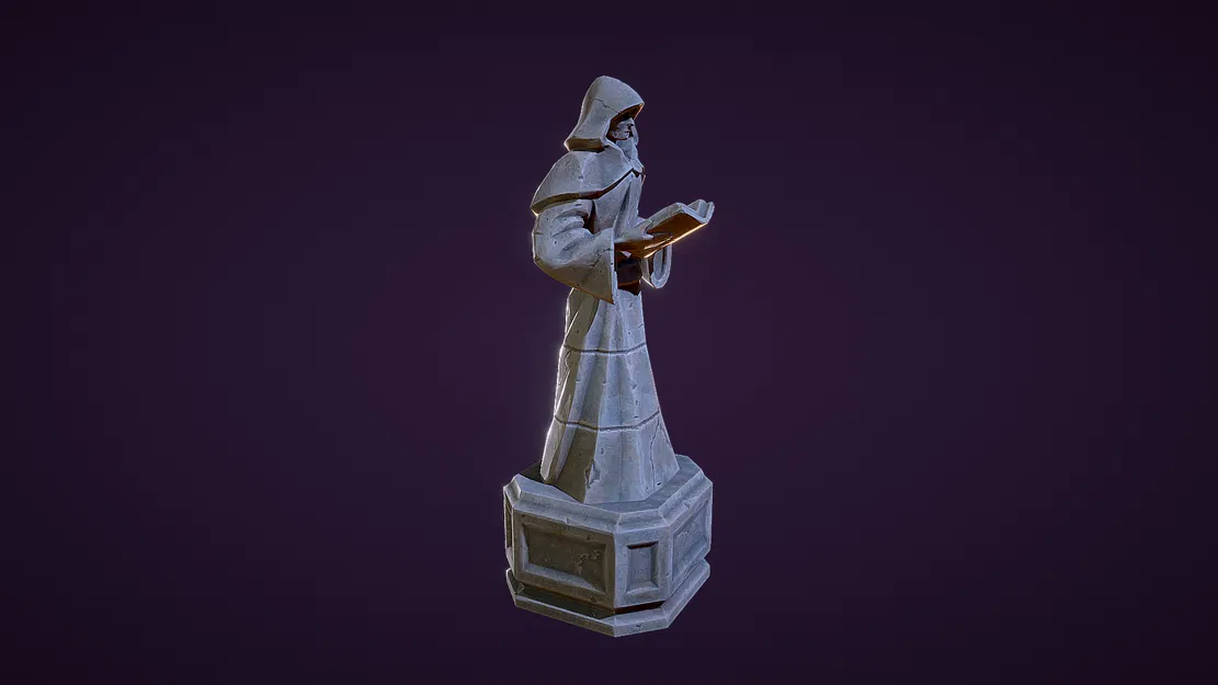 Tượng Phù Thủy Fantasy - Image 2