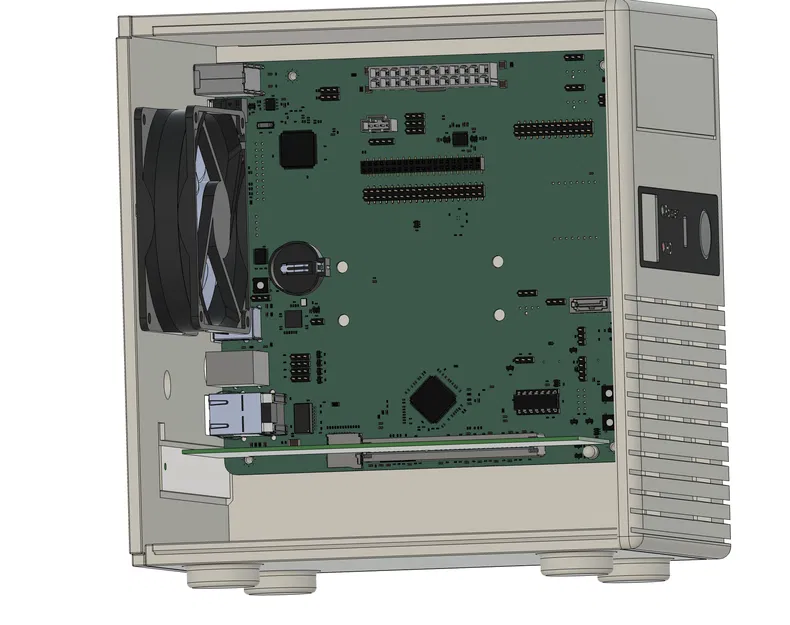 Vỏ Case Mini ITX Llama Retro - Image 2