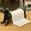 Kệ Giấy Cuộn Trang Trí Hình Chó Dachshund Cho Nhà Bếp - Thumbnail 1