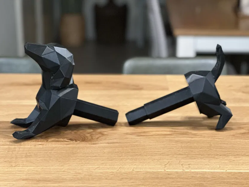 Kệ Giấy Cuộn Trang Trí Hình Chó Dachshund Cho Nhà Bếp - Image 2