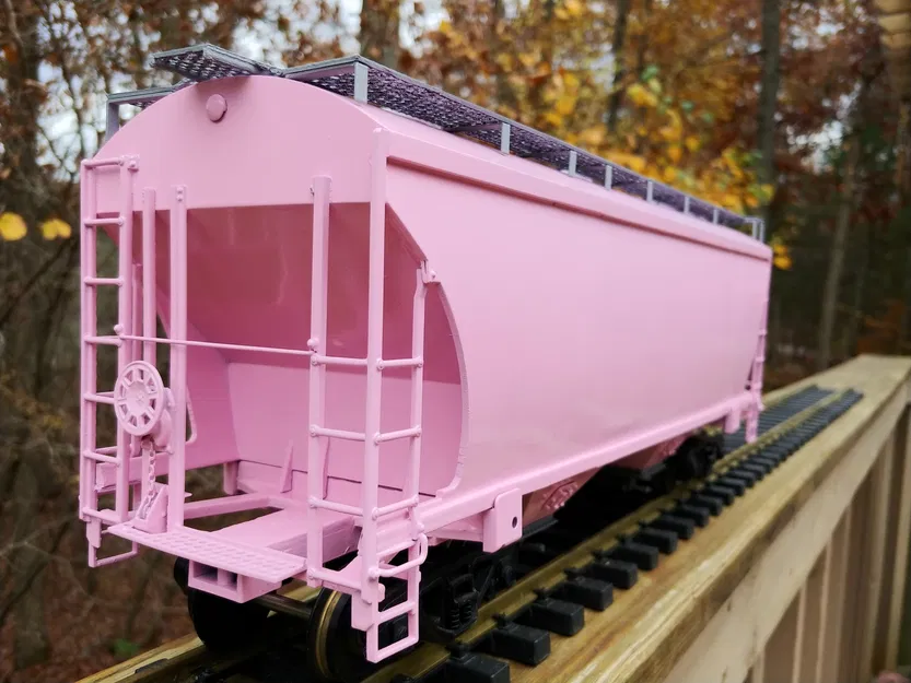 Toa xe 2 khoang cho đường sắt vườn tỉ lệ 1:29 - Image 1