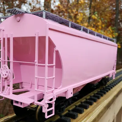 Toa xe 2 khoang cho đường sắt vườn tỉ lệ 1:29