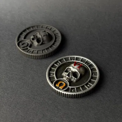 Token Đầu Lâu (40mm)