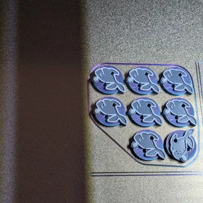 Nút Áo Hình Cá Voi