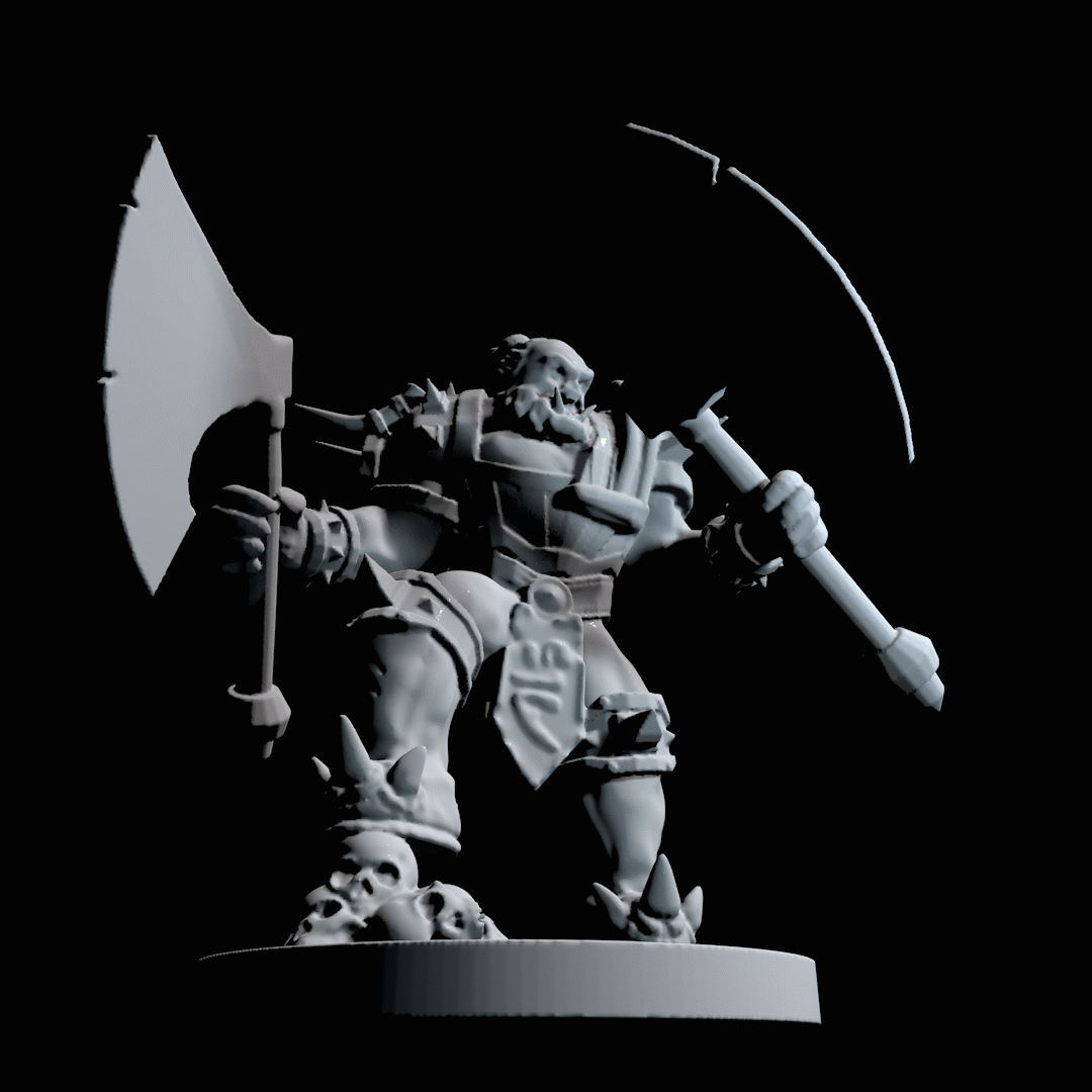Chiến Binh Orc - Mô Hình 3D Để In - Image 9