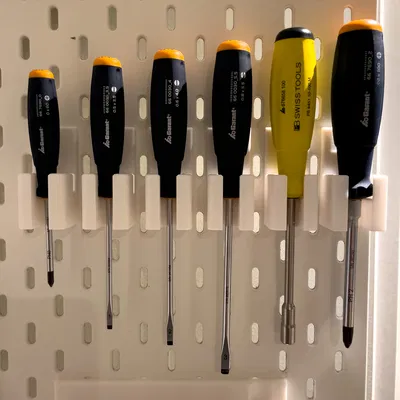 Kệ Giữ Tua Vít PB Swiss Tools Garant Cho Bảng Pegboard Skadis & Hoffmann Hexagon