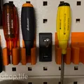 Kệ Giữ Tua Vít PB Swiss Tools Garant Cho Bảng Pegboard Skadis & Hoffmann Hexagon - Thumbnail 6