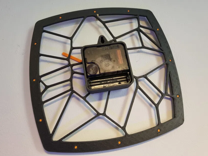 ĐỒNG HỒ TREO TƯỜNG HIỆN ĐẠI HỌA TIẾT VORONOI - Image 2