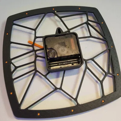 ĐỒNG HỒ TREO TƯỜNG HIỆN ĐẠI HỌA TIẾT VORONOI