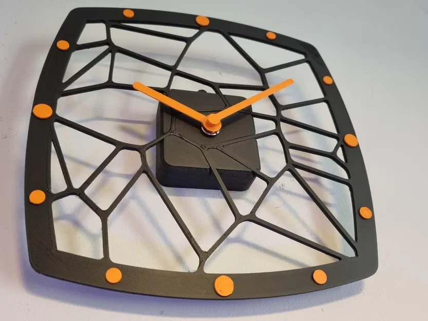 ĐỒNG HỒ TREO TƯỜNG HIỆN ĐẠI HỌA TIẾT VORONOI - Image 3