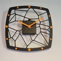 ĐỒNG HỒ TREO TƯỜNG HIỆN ĐẠI HỌA TIẾT VORONOI - Thumbnail 4