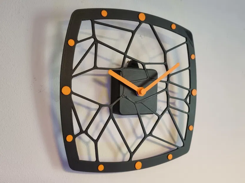 ĐỒNG HỒ TREO TƯỜNG HIỆN ĐẠI HỌA TIẾT VORONOI - Image 5