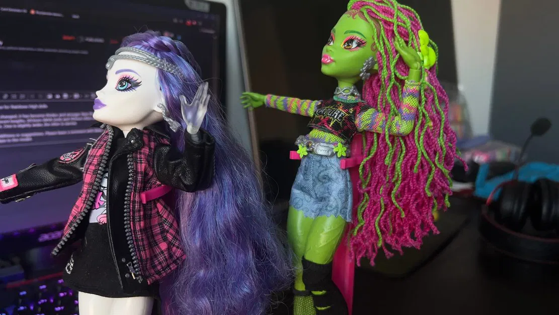 Chân đế cho búp bê Rainbow High/Monster High - Image 6