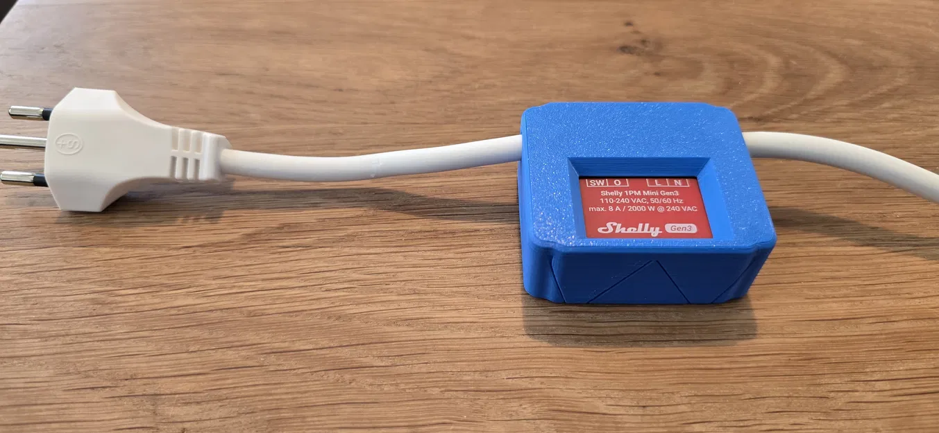 Vỏ Hộp Dây Nối Dài Shelly Mini Smart (Không Cần Ốc Vít) - Image 2