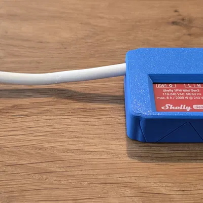 Vỏ Hộp Dây Nối Dài Shelly Mini Smart (Không Cần Ốc Vít)