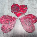 Khuôn In 3D Trái Tim Hoa Hồng Rose Hearts - Thumbnail 14
