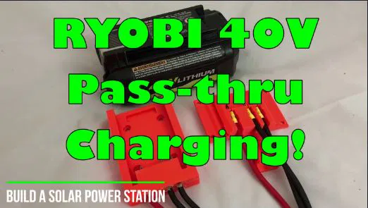 Adapter Sạc Ngang Hàng Cho Pin RYOBI 40V - Image 2