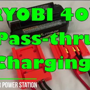 Adapter Sạc Ngang Hàng Cho Pin RYOBI 40V