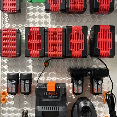 Kệ Bosch 12V + 18V Xanh cho Multiboard có đầu nối CLICK hoặc SNAP