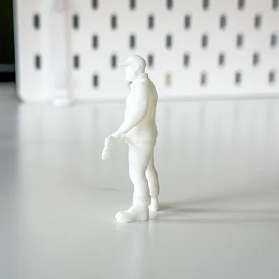 Tượng Người Tiều Phu Thu Nhỏ Cho Mô Hình Diorama Của Bạn