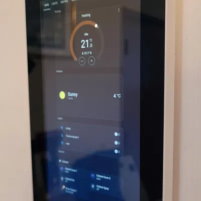 Khung Gắn Tường Màn Hình Cảm Ứng Raspberry Pi 2