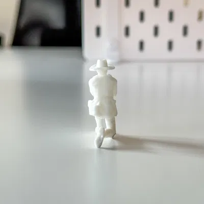 Thợ chụp ảnh/Khách du lịch thu nhỏ cho Diorama của bạn