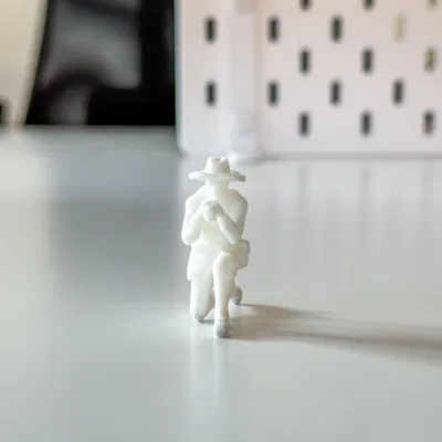 Thợ chụp ảnh/Khách du lịch thu nhỏ cho Diorama của bạn