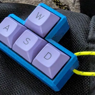 Dây Chuyền Fidget WASD Key Switch (Bản Remix)