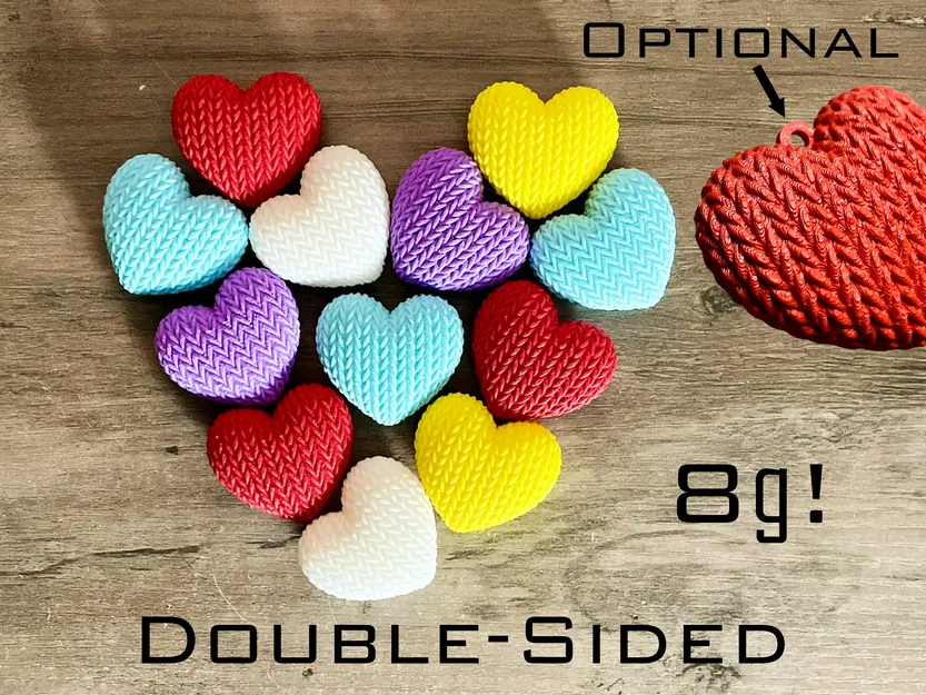 Trái Tim Đan Móc Khóa - Lễ Tình Nhân - Image 1