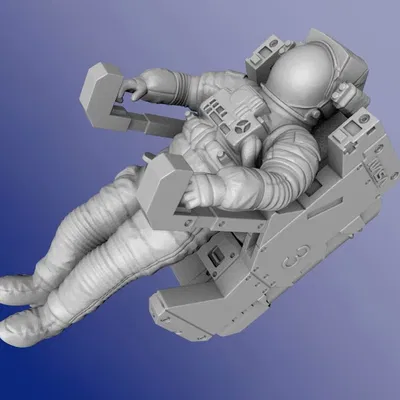 Phi Hành Gia NASA Với Đơn Vị Vận Hành Có Người Lái (MMU)