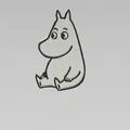 Kẹp Sách Moomin - Thumbnail 1